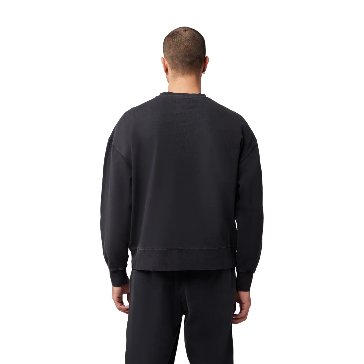 Crew Pullover Wordmark Oversized