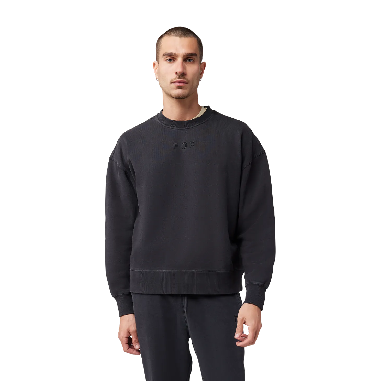 Crew Pullover Wordmark Oversized