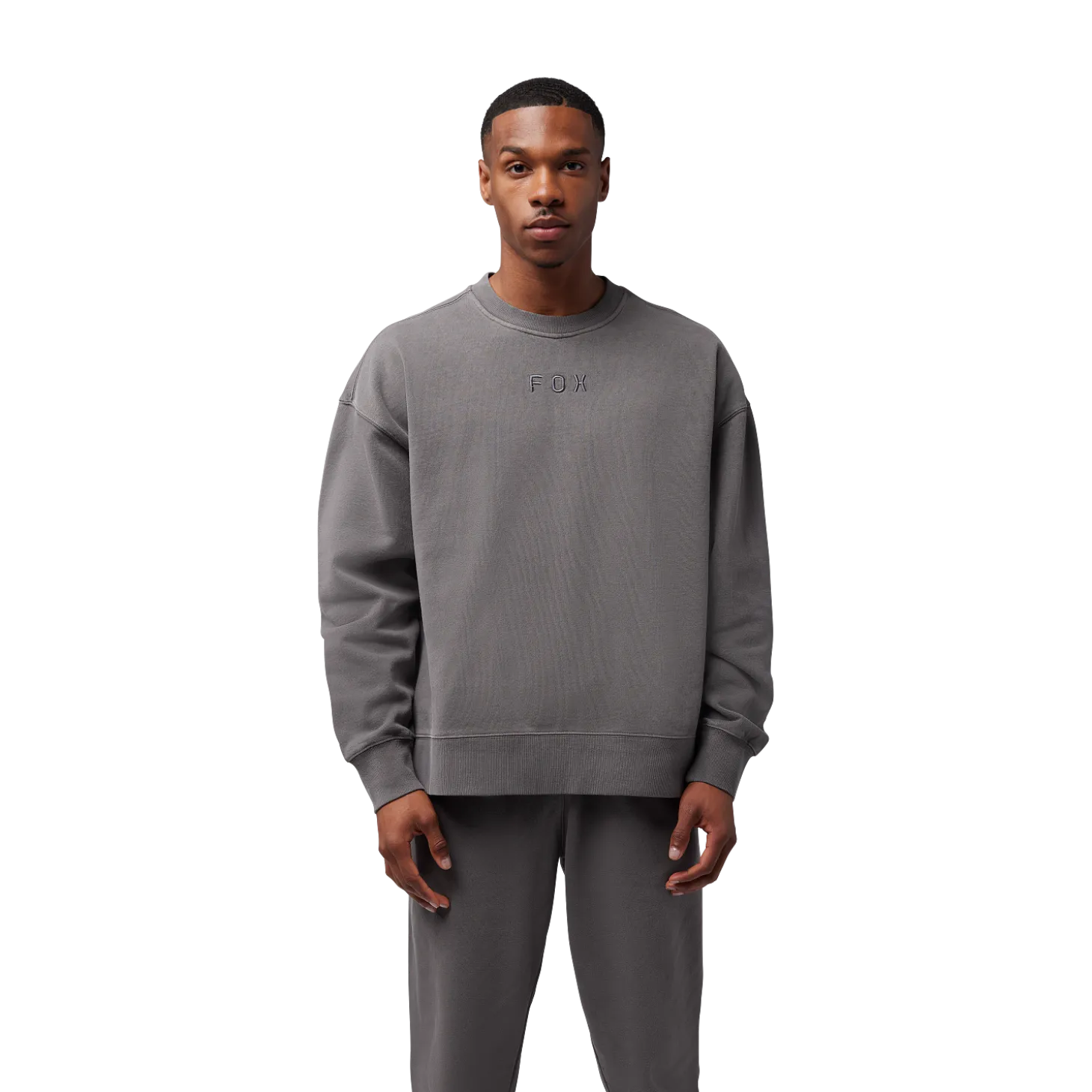 Crew Pullover Wordmark Oversized