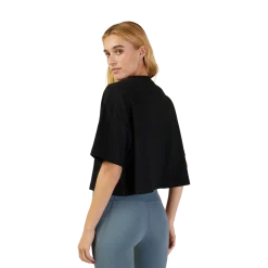 Dames-croptee Women's Wordmark Premium
