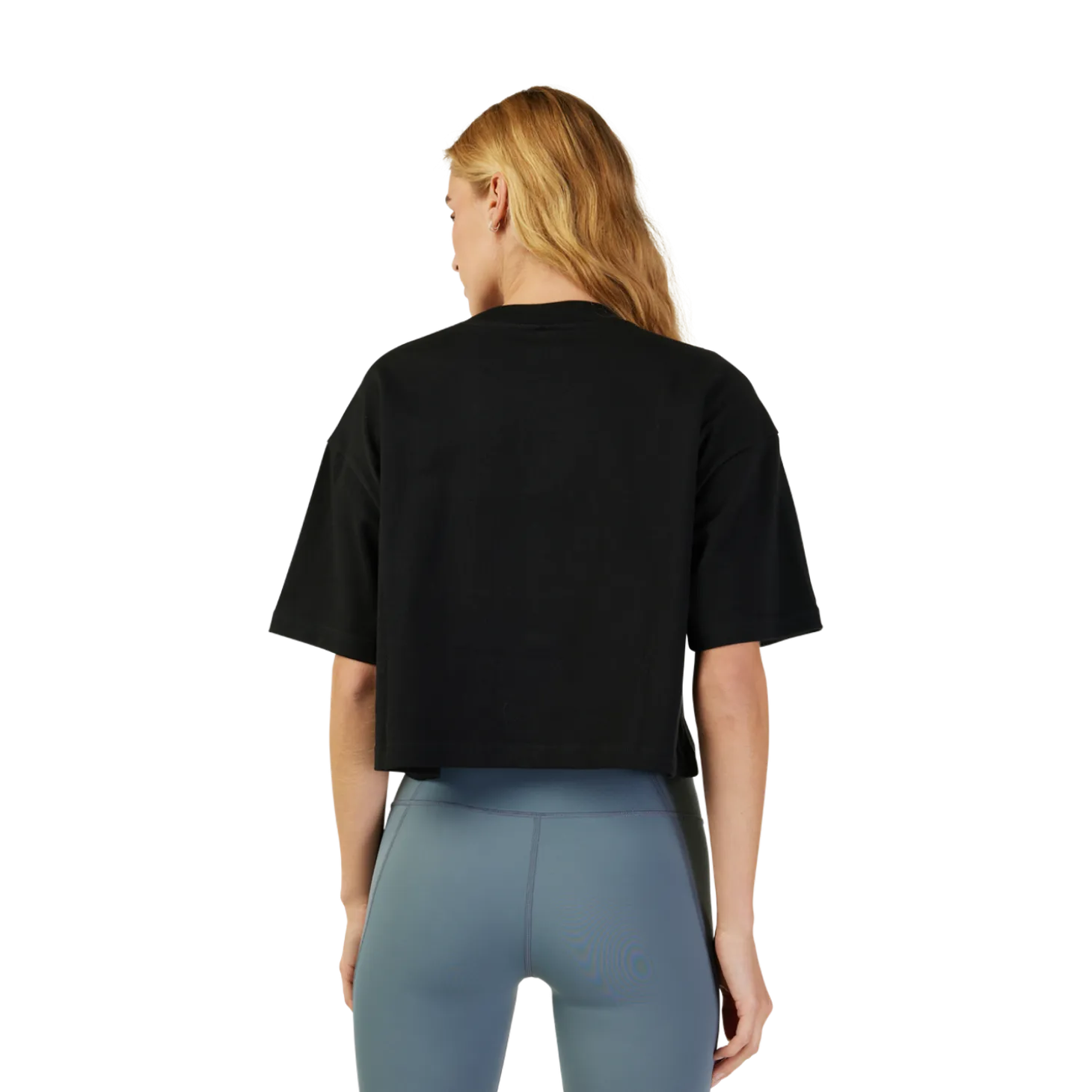 Dames-croptee Women's Wordmark Premium
