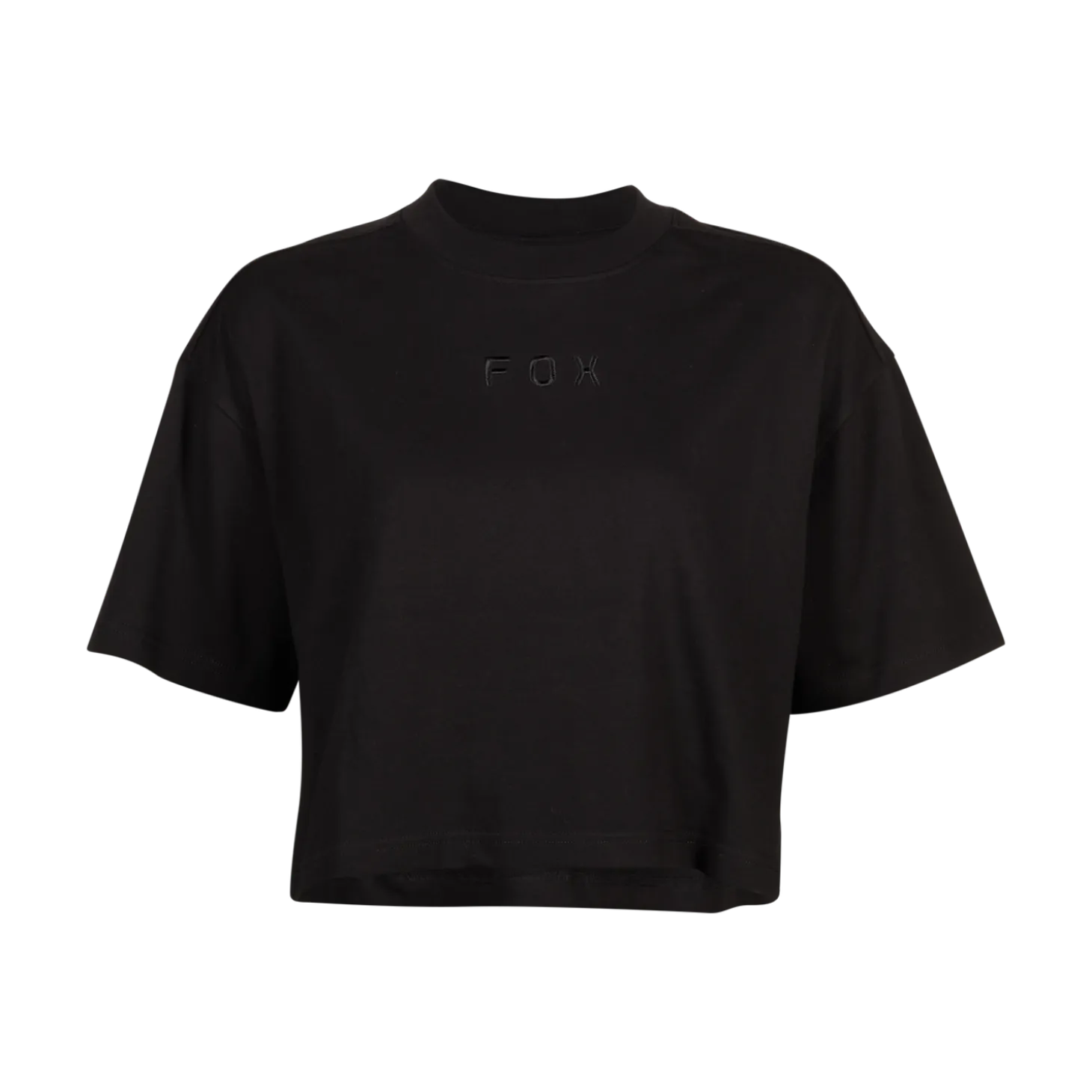 Dames-croptee Women's Wordmark Premium