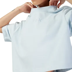 Dames-croptee Women's Wordmark Premium