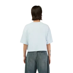 Dames-croptee Women's Wordmark Premium