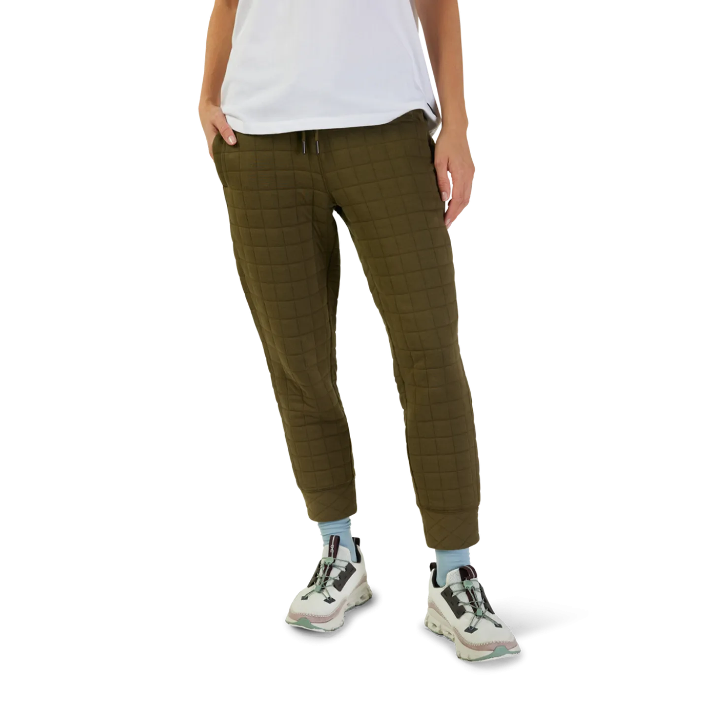 Dames-joggingbroek Women's Quilted