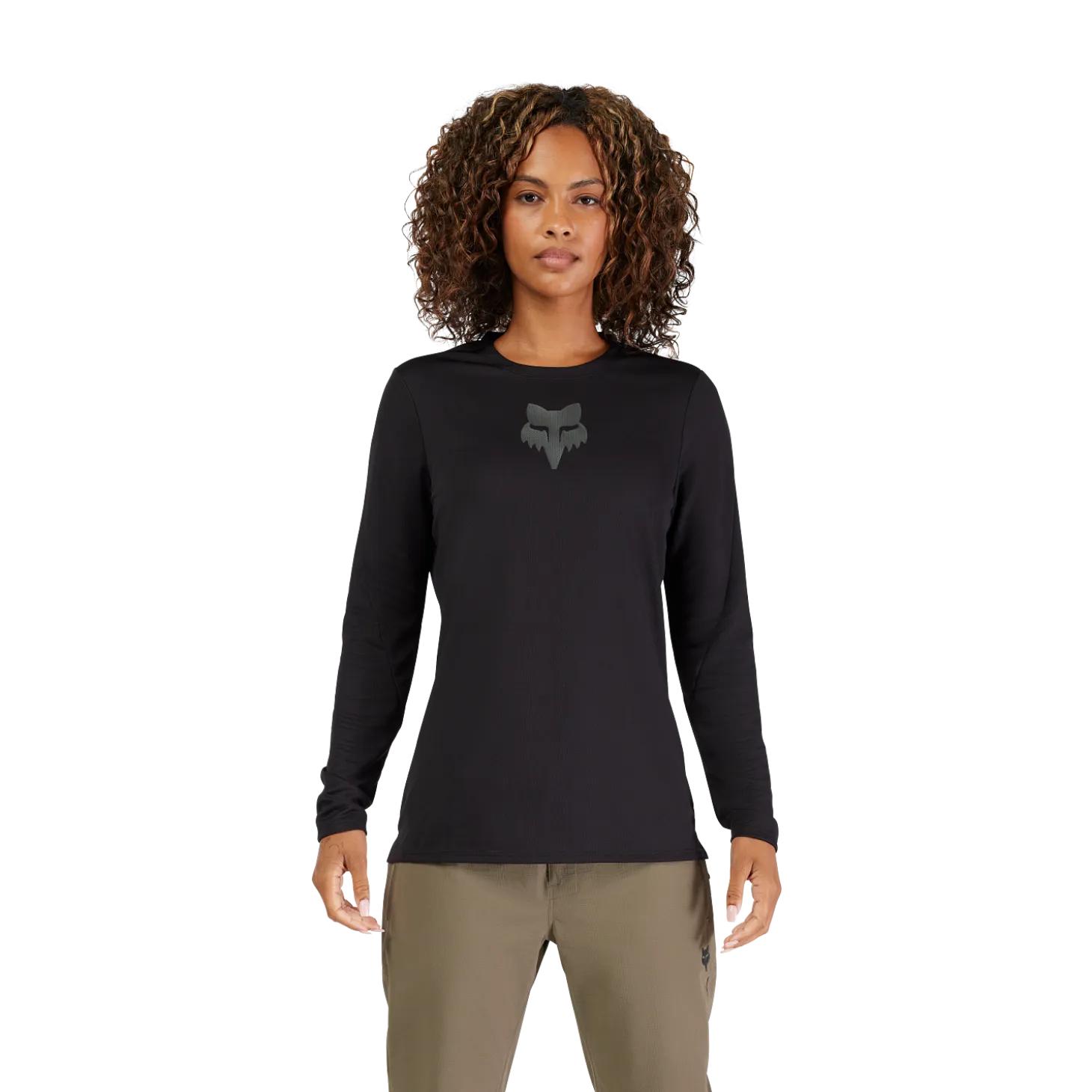 Dames Ranger Fox Head Long Sleeve Jersey