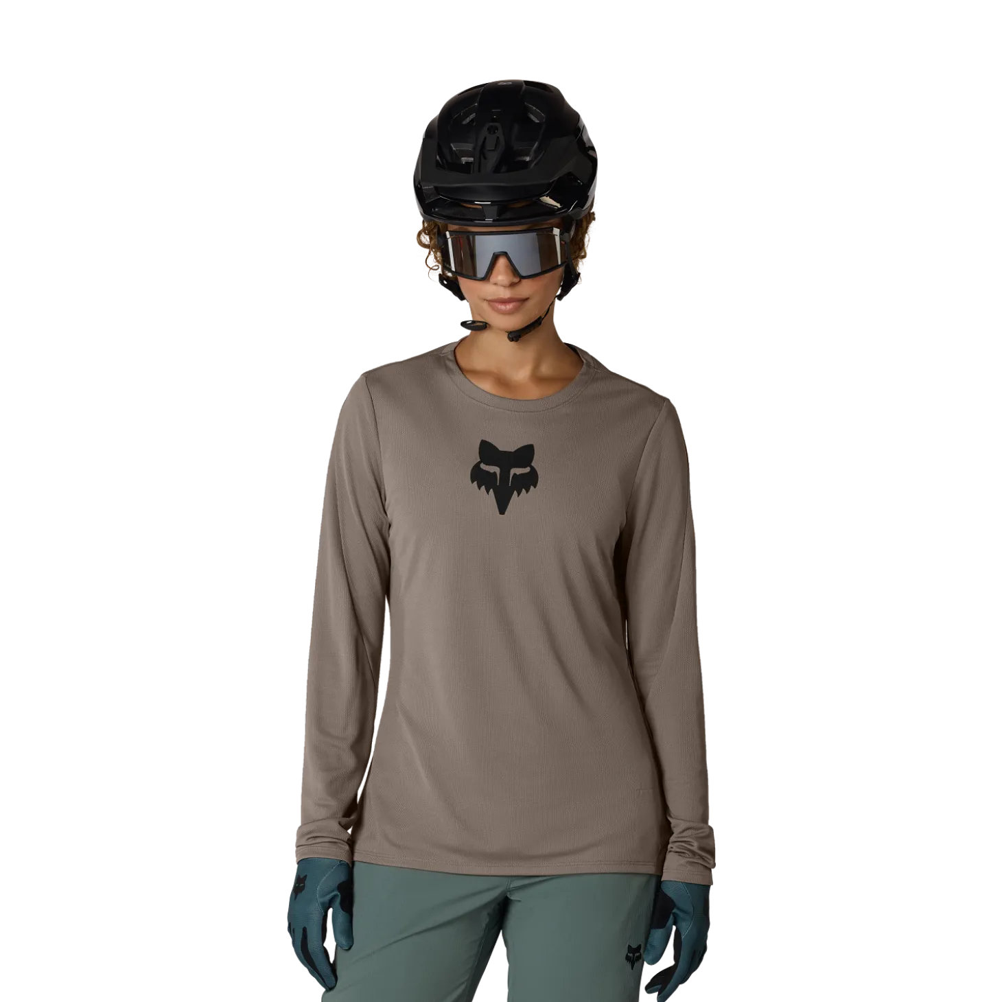 Dames Ranger Fox Head Long Sleeve Jersey