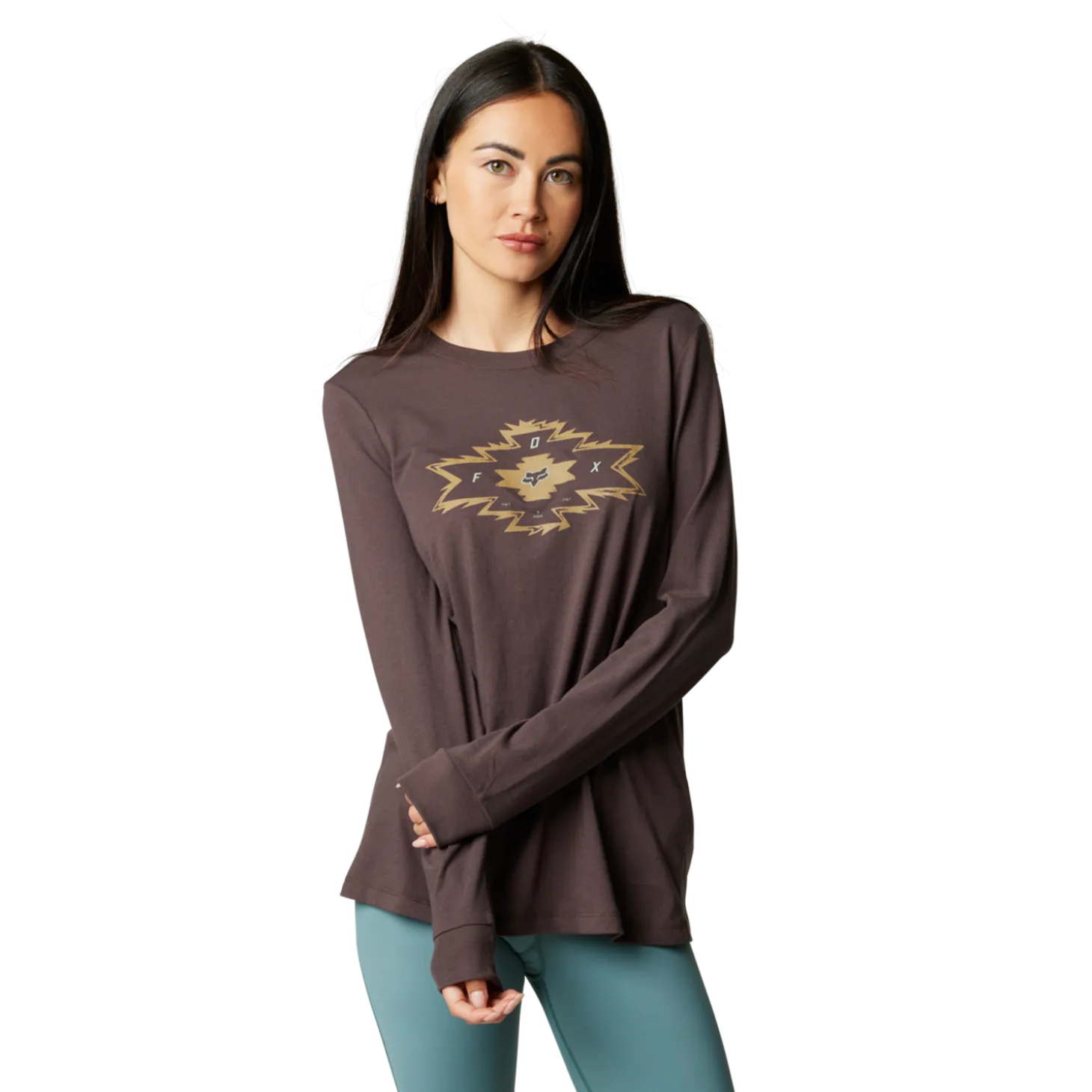 DAMES-T-SHIRT MET LANGE MOUW WOMENS FULL FLUX LONG SLEEVE