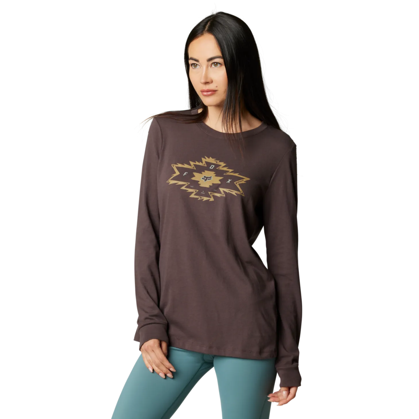 DAMES-T-SHIRT MET LANGE MOUW WOMENS FULL FLUX LONG SLEEVE