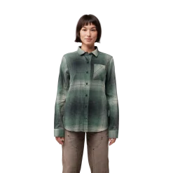 Flanelshirt Traildust - Dames