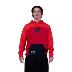 Fracture Paneled Pullover Hoodie