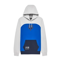 Fracture Paneled Pullover Hoodie