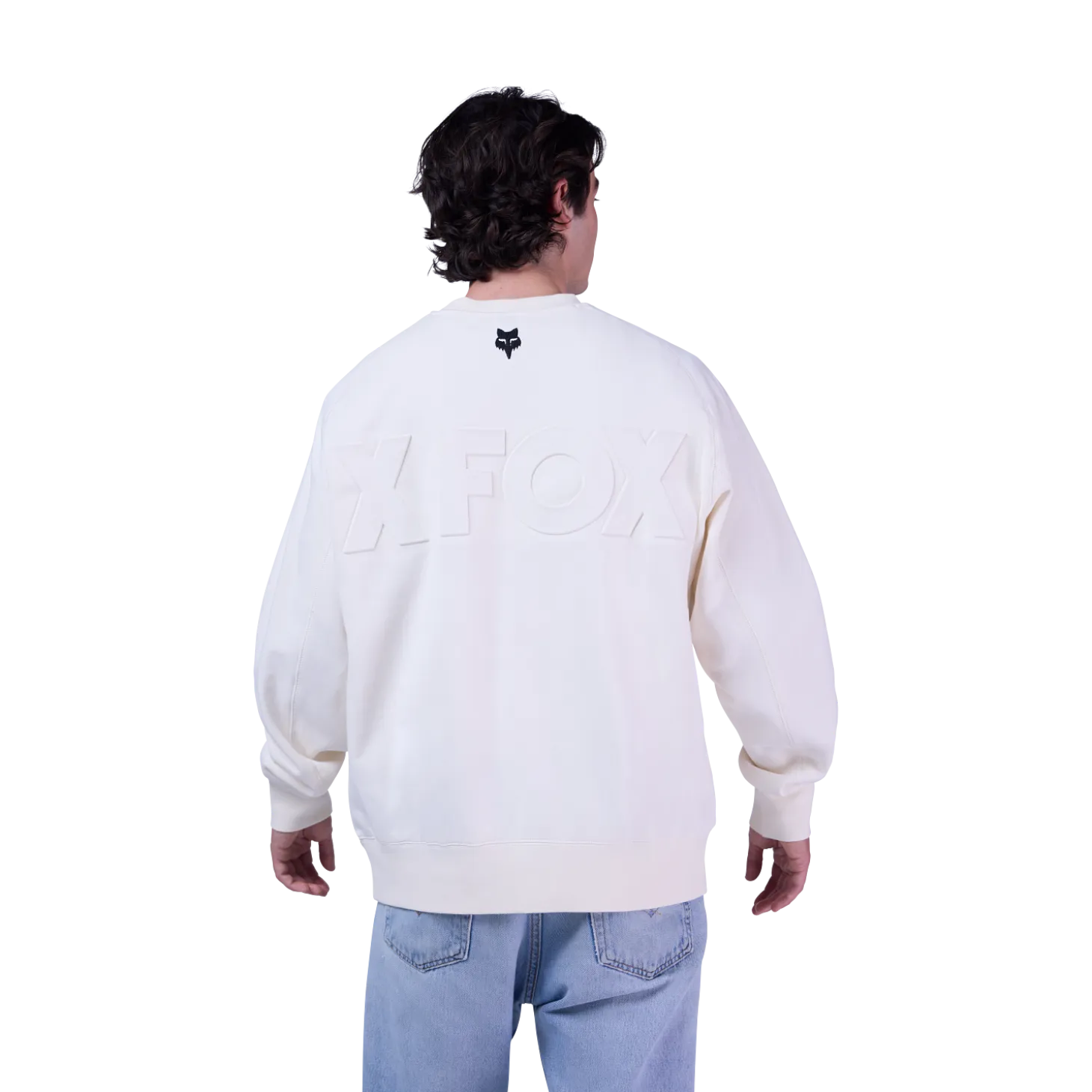 Moto-X Oversized Crew Sweatshirt