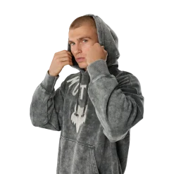 Moto-X Zware Fleece Trui Hoodie