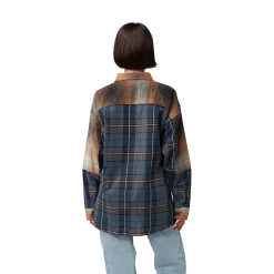 Oversized flanelshirt - Dames