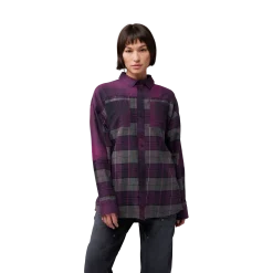 Oversized flanelshirt - Dames