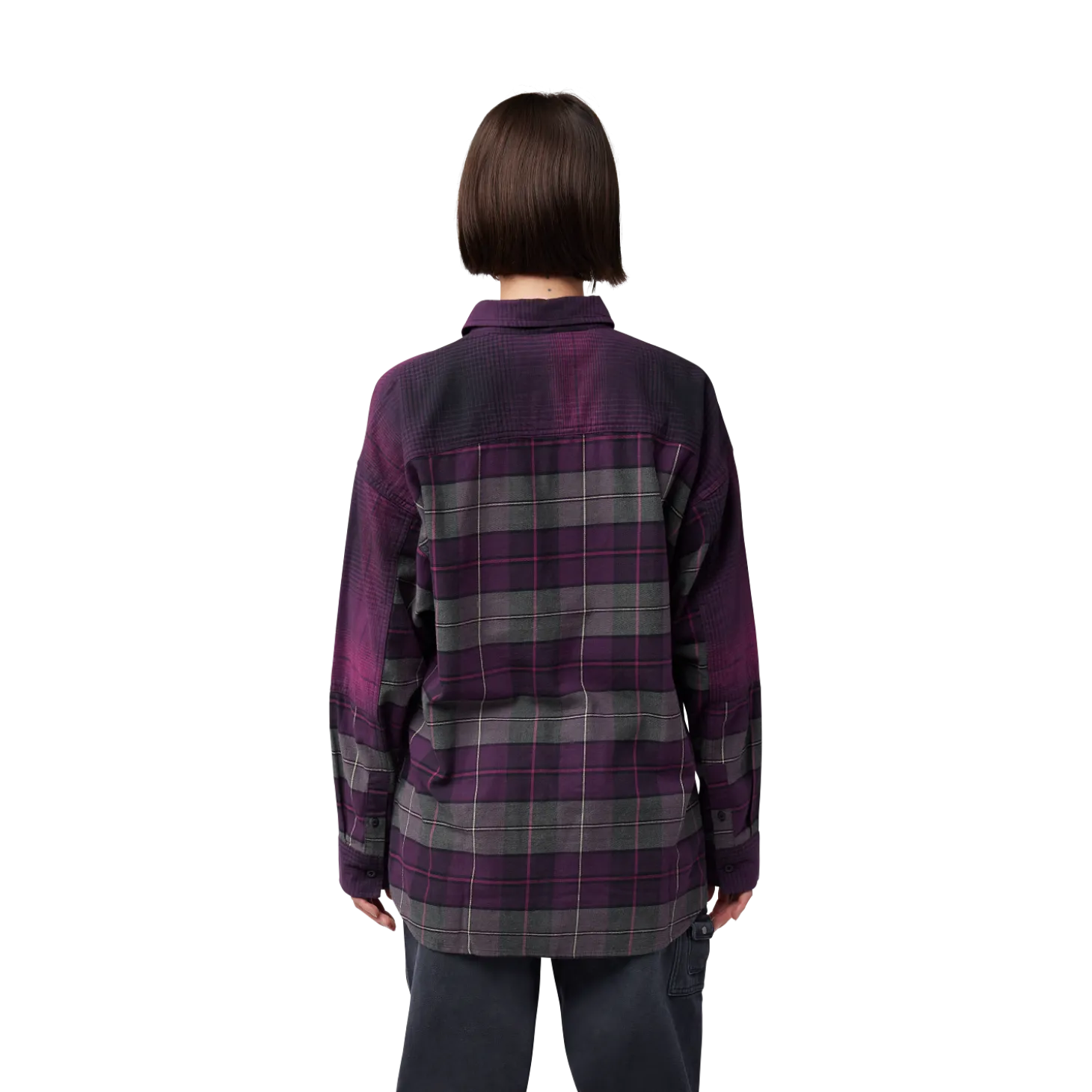 Oversized flanelshirt - Dames