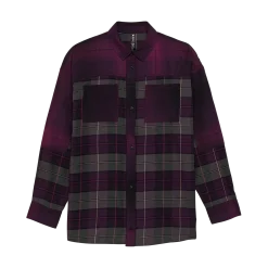 Oversized flanelshirt - Dames