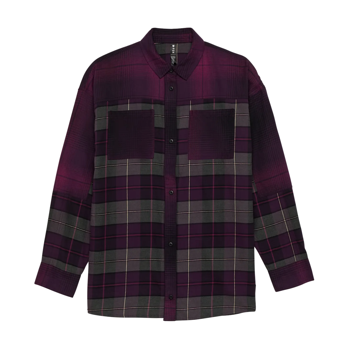 Oversized flanelshirt - Dames