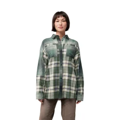 Oversized flanelshirt - Dames