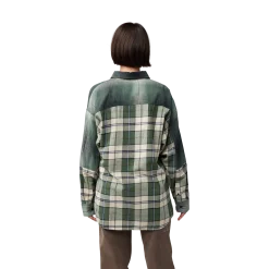 Oversized flanelshirt - Dames