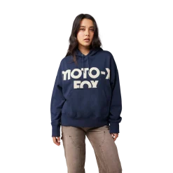 Pulloverhoodie Moto-X Oversized - Dames