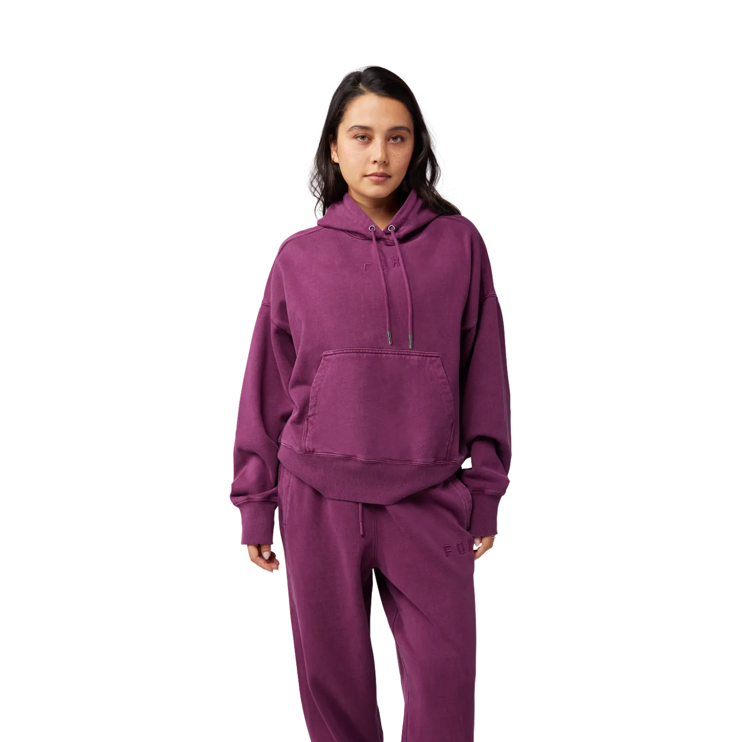 Pulloverhoodie Wordmark Oversized - Dames