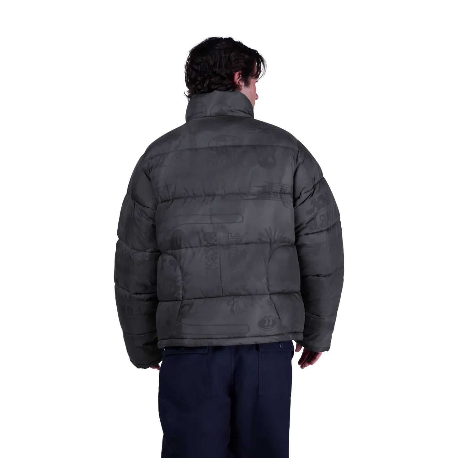 Ridgeway Hi-Loft Jacket met print