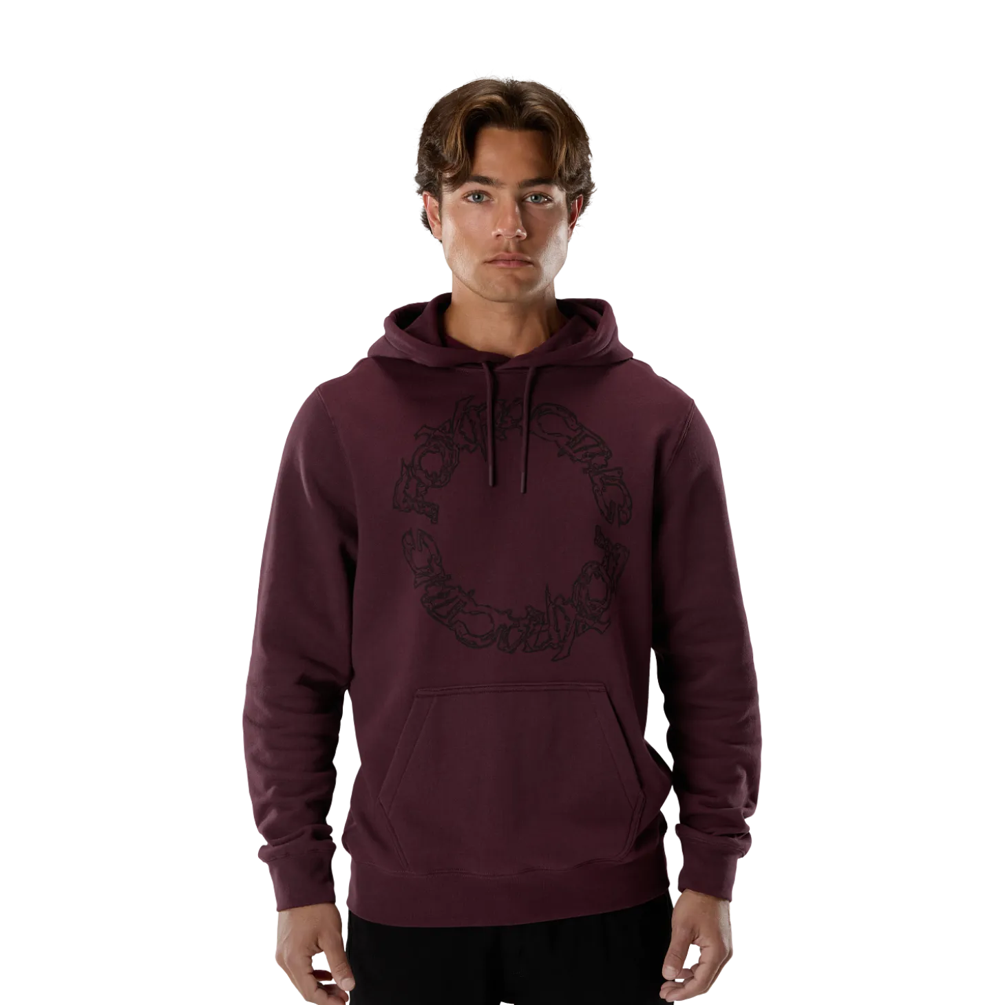 Slowburn fleece trui hoodie