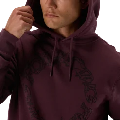 Slowburn fleece trui hoodie