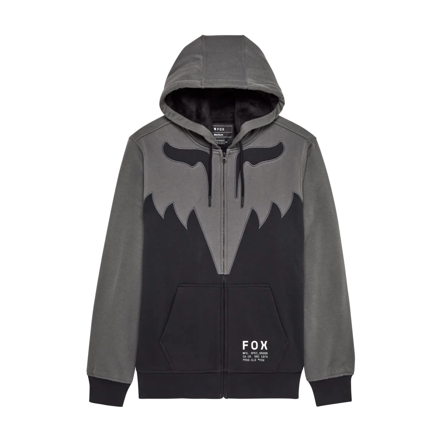 Spire Sasquatch hoodie met ritssluiting