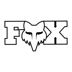 Sticker F Head X 7 inch
