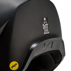 TIENERHELM YOUTH V1 MATTE BLACK