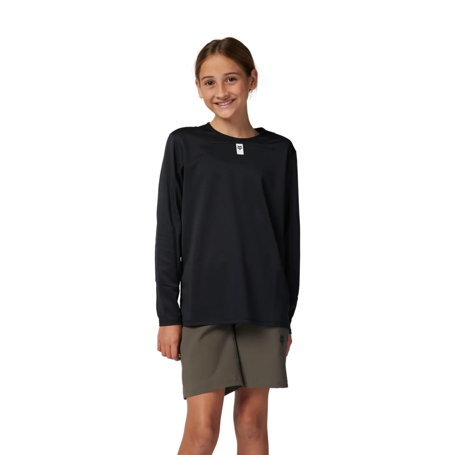 Tienershirt Youth Defend met lange mouw