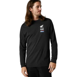 T-SHIRT MET LANGE MOUW HONDA WING LONG SLEEVE PREMIUM