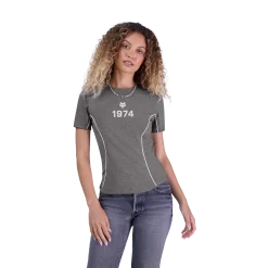 T-shirt met Moto-X pasvorm voor dames