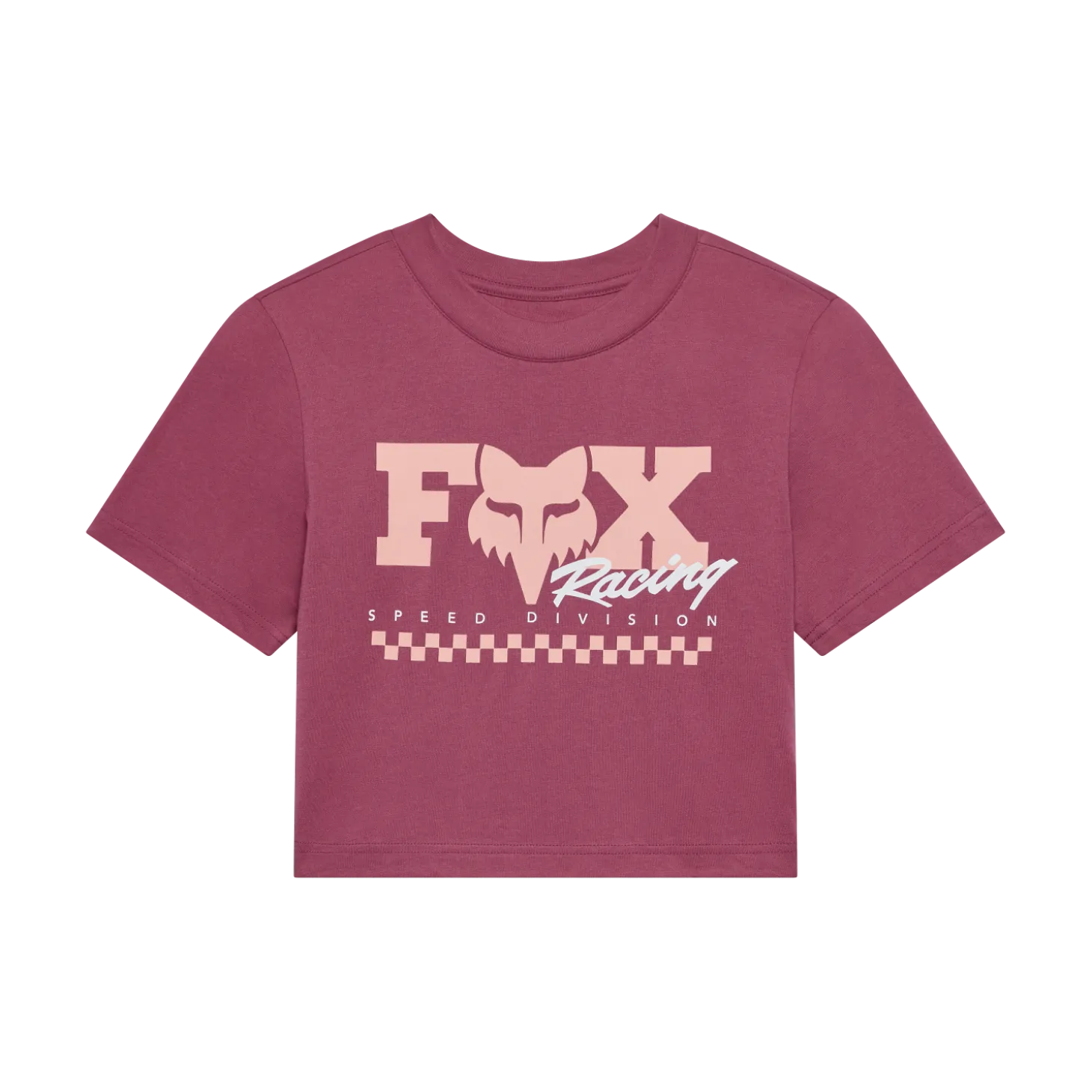Women's Checker Baby Tee