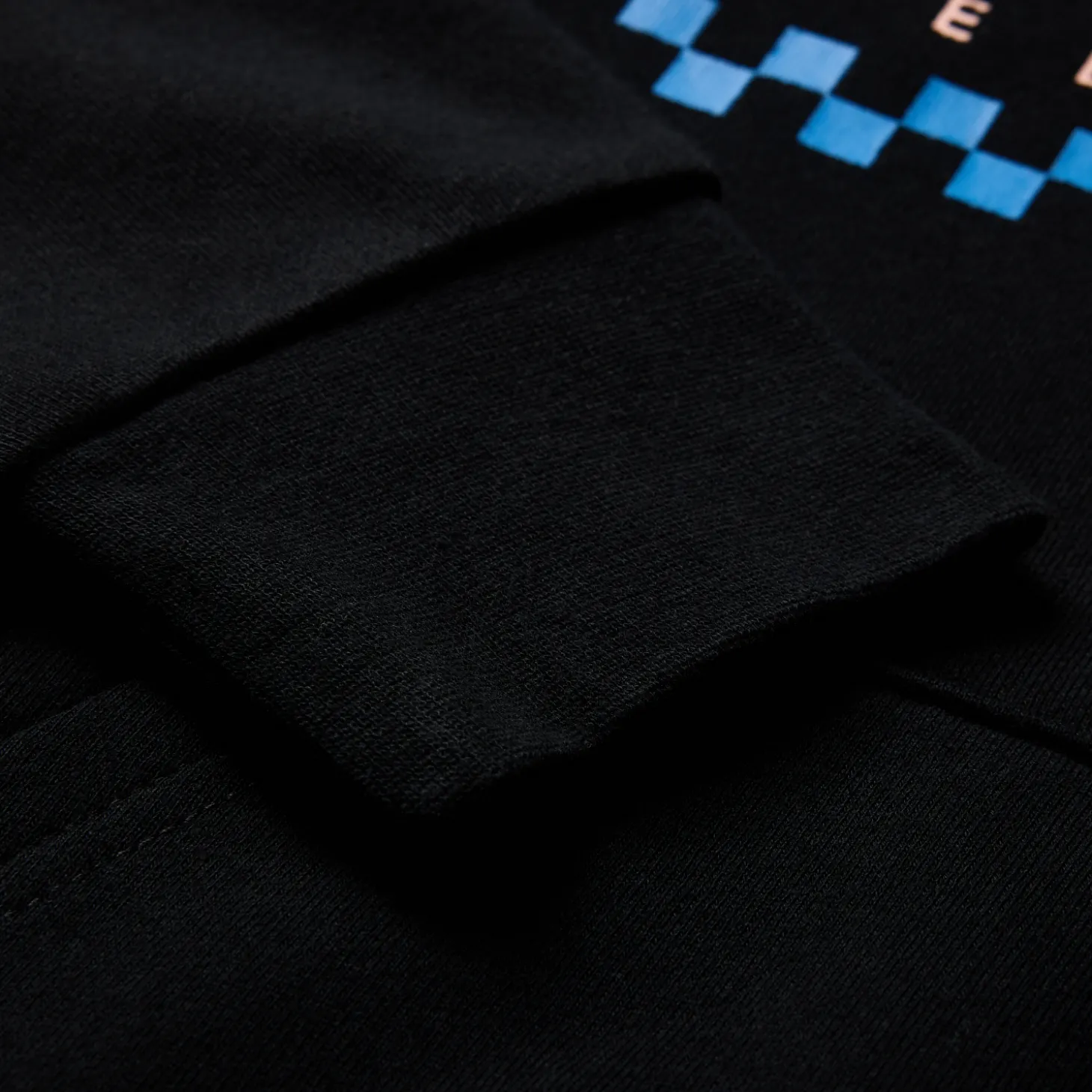 Womens Checker fleece pullover