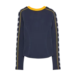 Womens Circa 74 Getailleerd T-shirt met lange mouwen