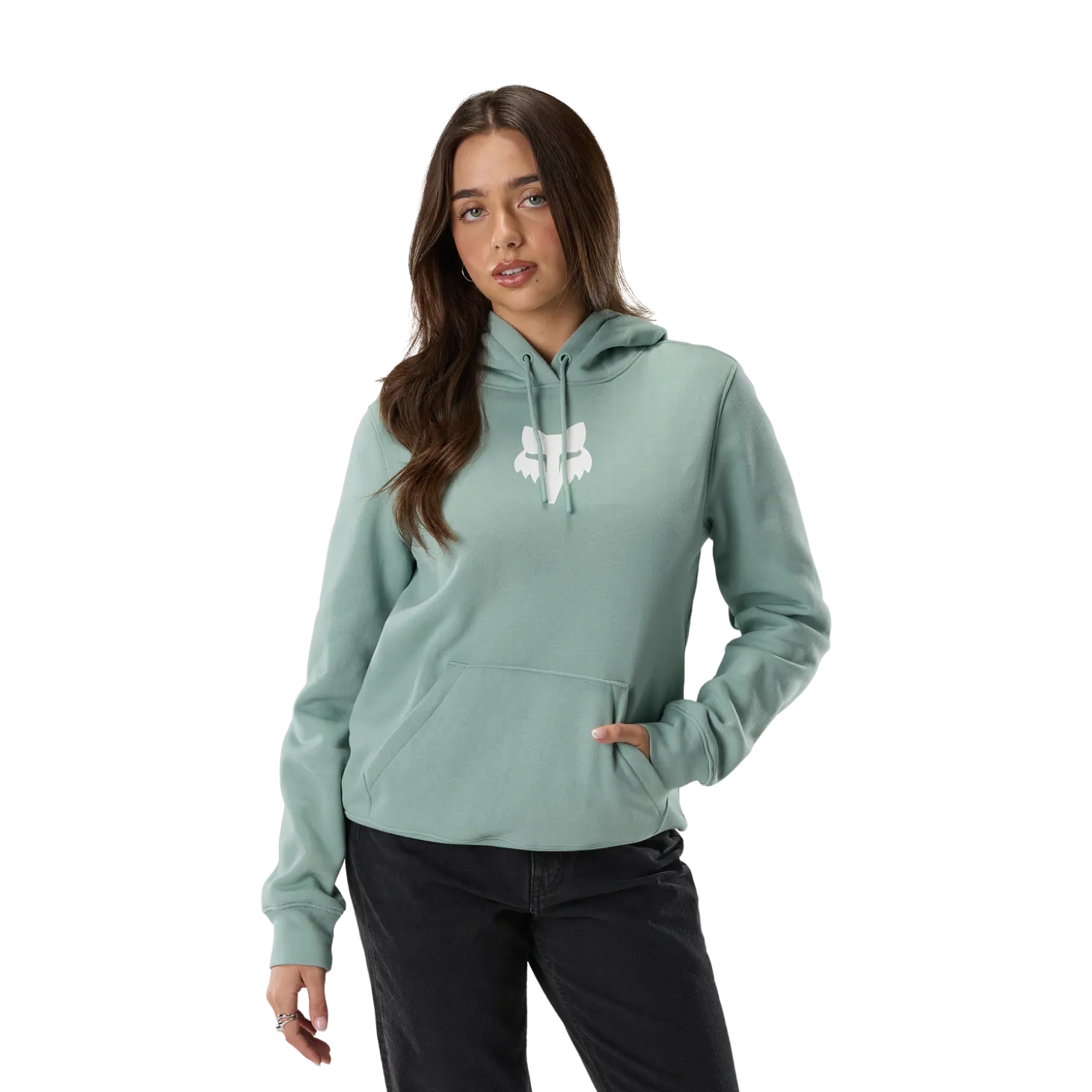 Women's F Head Fleece Pullover Hoodie