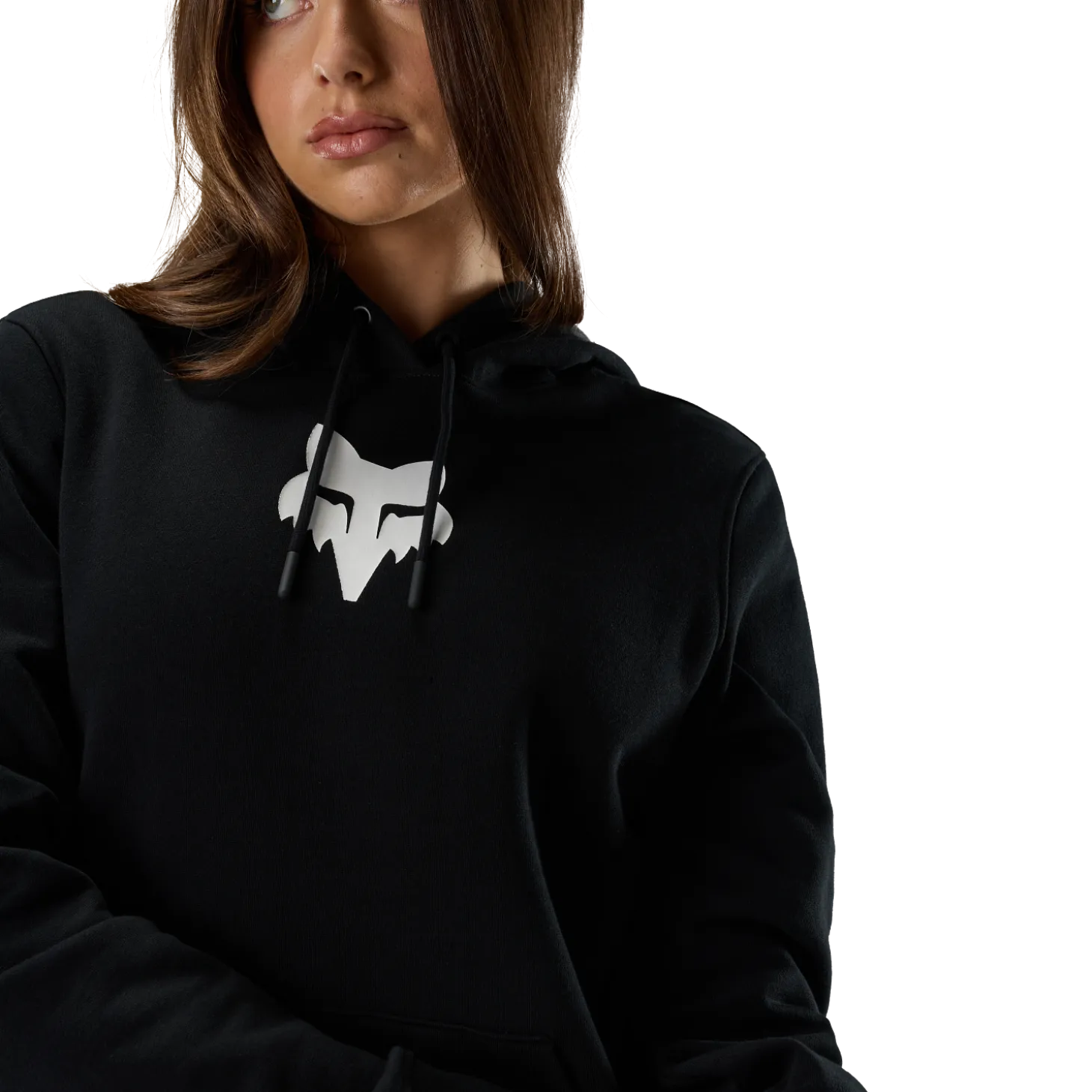 Women's F Head Fleece Pullover Hoodie