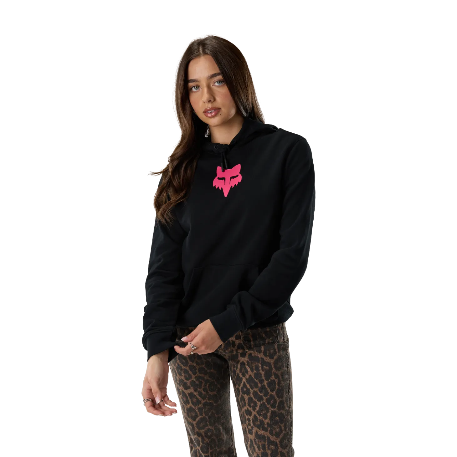 Women's F Head Fleece Pullover Hoodie