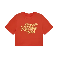 Womens Fox USA Baby Tee