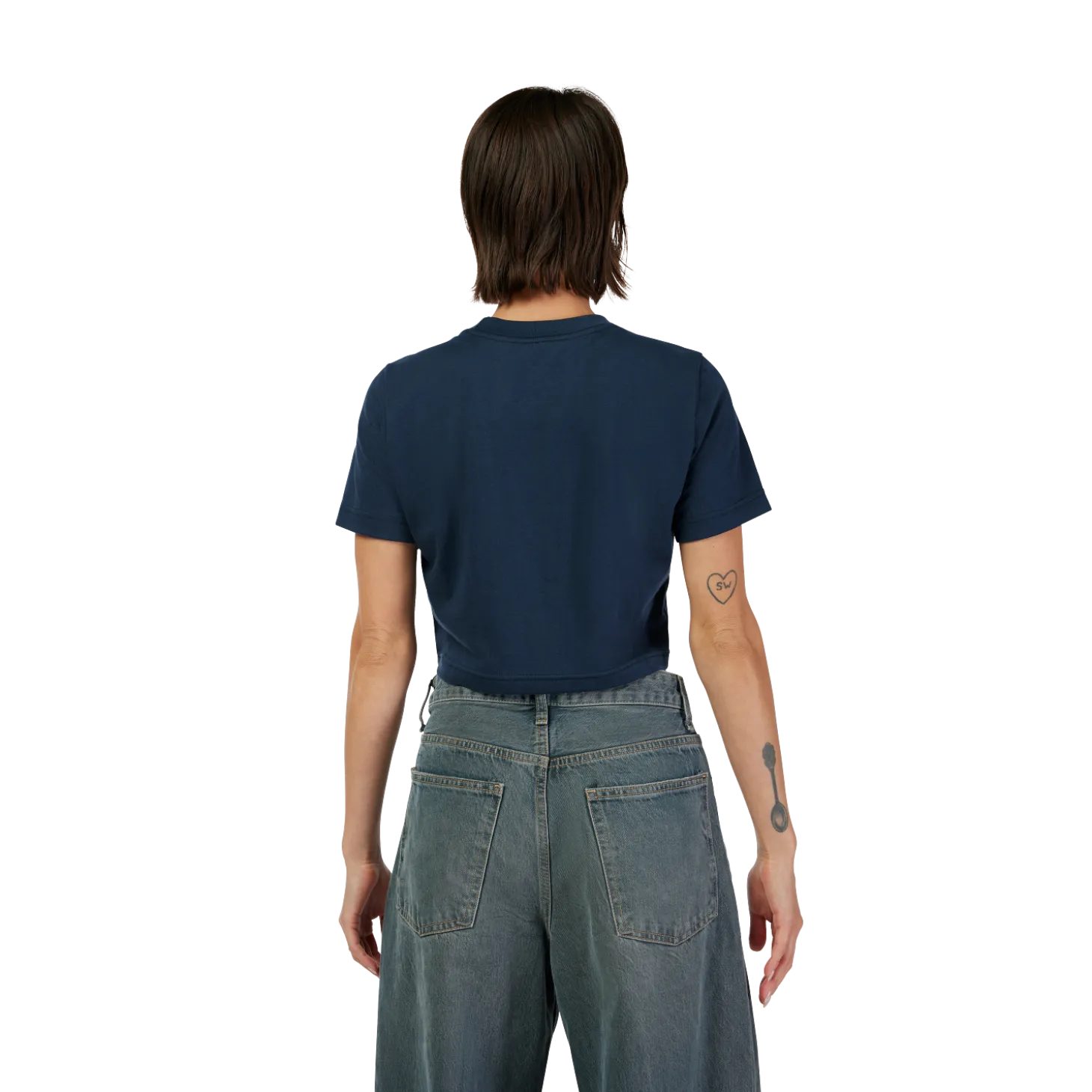 Womens Fox USA Baby Tee