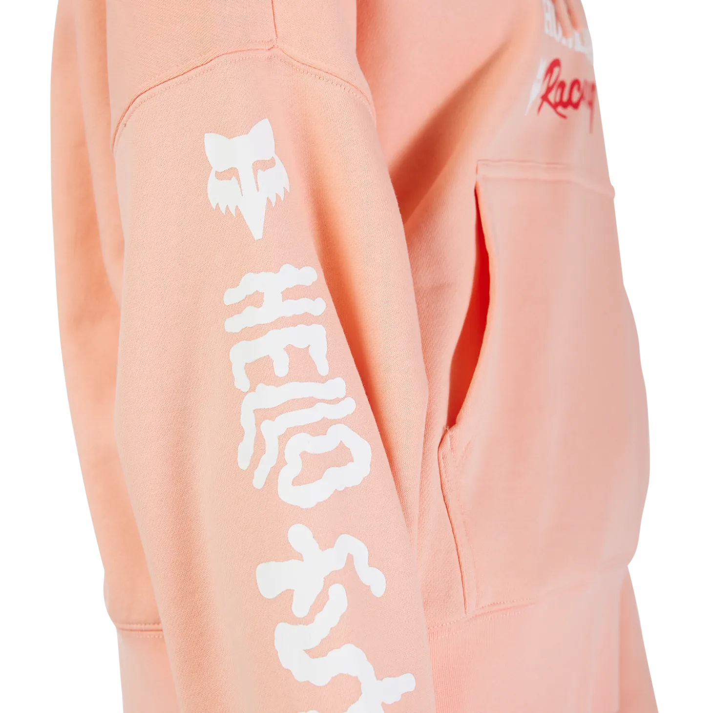 Womens Fox x Honda Oversized Pullover Hoodie