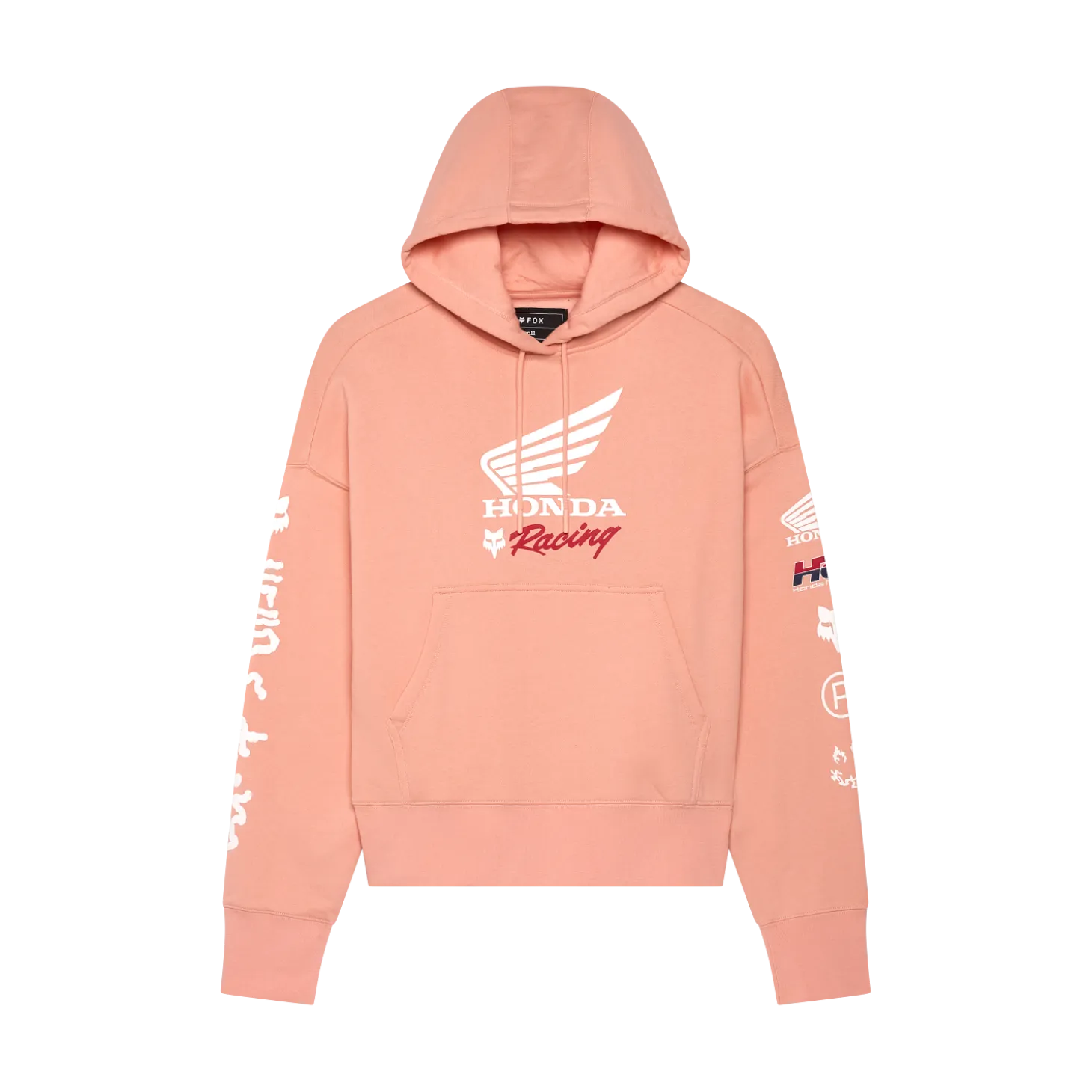 Womens Fox x Honda Oversized Pullover Hoodie