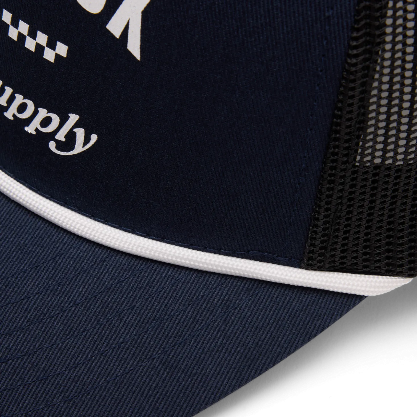 Womens Supply Mesh Rope Trucker