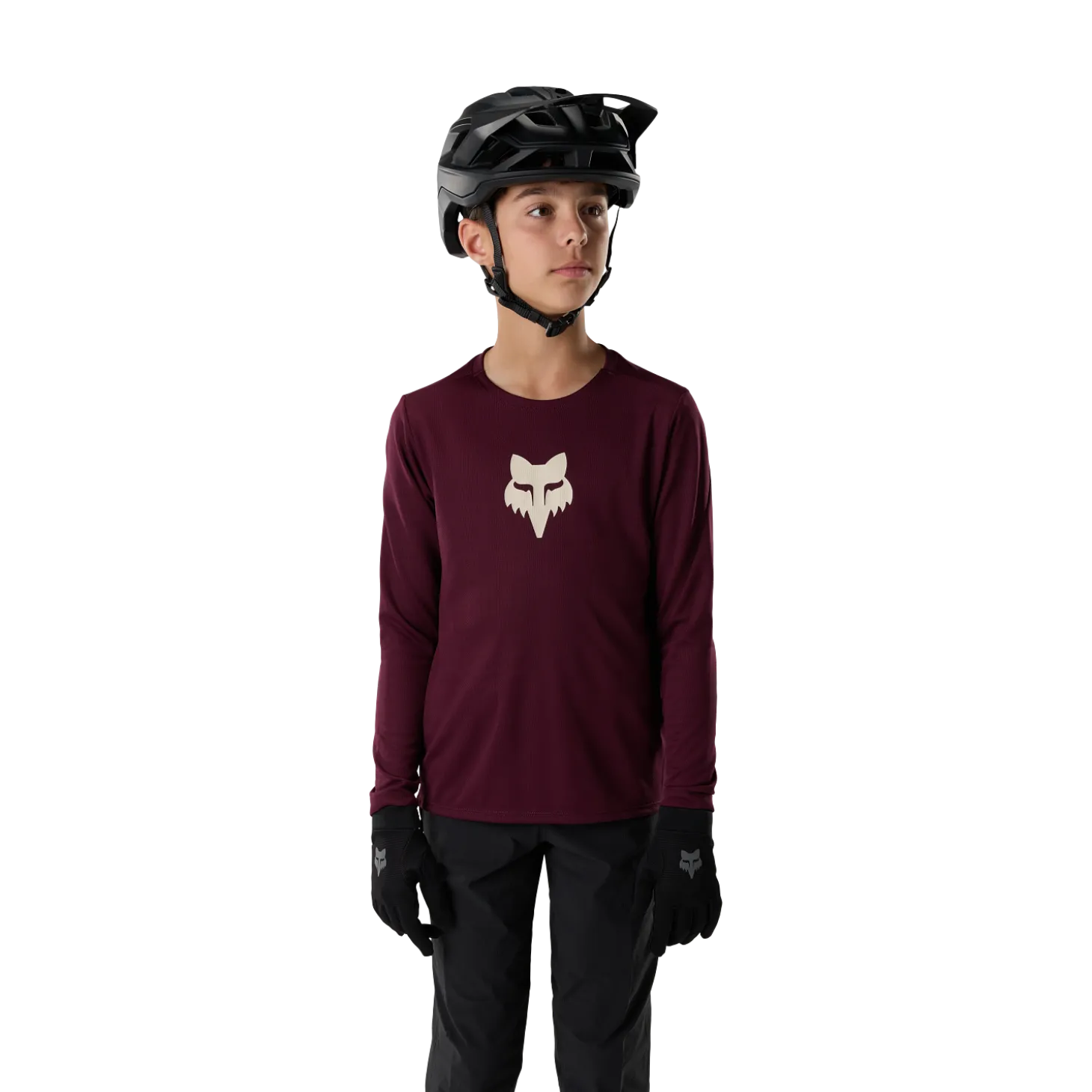 Youth Ranger Fox Head Long Sleeve Jersey